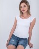 7931040 - ΜΠΛΟΥΖΑ BASIC ΧΑΜΟΓΕΛΟ - ΛΕΥΚΗ ΜΠΛΟΥΖΑ BASIC ΧΑΜΟΓΕΛΟ - ΛΕΥΚΗ