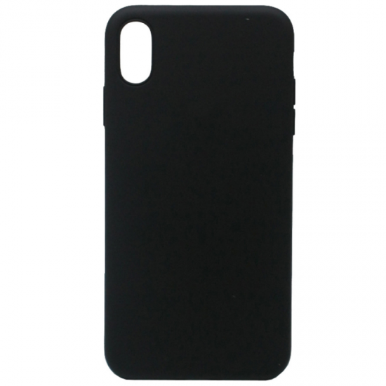 346221193 - ΘΗΚΗ IPHONE XS MAX ΣΙΛΙΚΟΝΗΣ TPU SOFT TOUCH BLACK ΘΗΚΗ IPHONE XS MAX ΣΙΛΙΚΟΝΗΣ TPU SOFT TOUCH BLACK