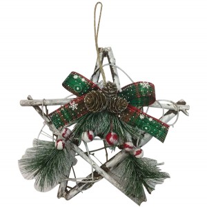 Χριστουγεννιάτικο ξύλινο αστέρι κρεμαστό 00001207 Χριστουγεννιάτικο ξύλινο αστέρι κρεμαστό 00001207