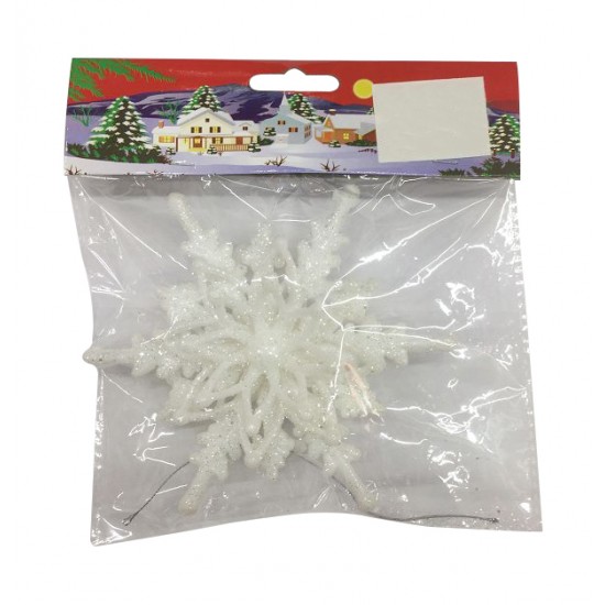 Χριστουγεννιάτικo κρεμαστό χιονονιφάδα [00001258]