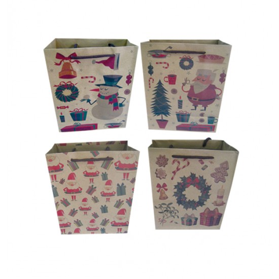 AG-00001391 - Χριστουγεννιάτικη χάρτινη σακούλα δώρου 22,5 x 18cm 00001391 Χριστουγεννιάτικη χάρτινη σακούλα δώρου 22,5 x 18cm 00001391