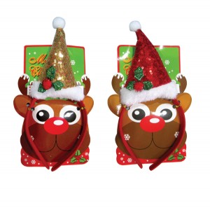 Χριστουγεννιάτικη στέκα σκουφί 23cm 00001407-C