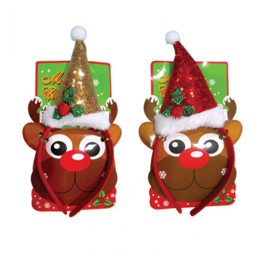 Χριστουγεννιάτικη στέκα σκουφί 23cm 00001407-C