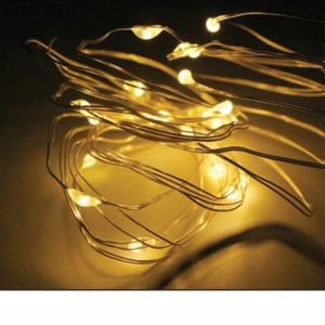 Σετ 20 θερμά λευκά λαμπάκια LED μπαταρίας 00001485-c