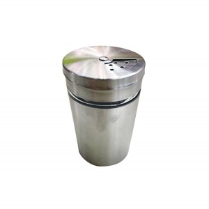 Βαζάκι μπαχαρικών inox  8 x 5cm 00101536