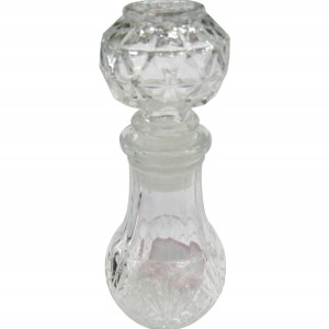 Γυάλινη διάφανη φιάλη 12x5 cm - 50ml 00103207