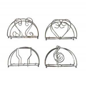 Μεταλλική χαρτοπετσετοθήκη 9cm 00109104