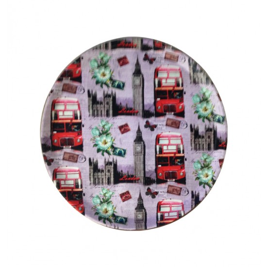 Πλαστικός στρογγυλός δίσκος σερβιρίσματος 30,5cm [00109298]