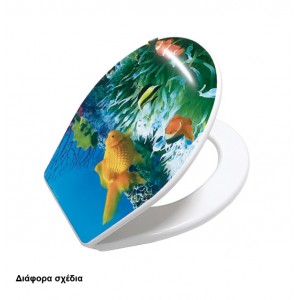 Καπάκι λεκάνης από σκληρό πλαστικό 00401082 Καπάκι λεκάνης από σκληρό πλαστικό 00401082