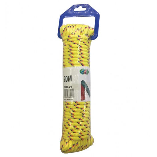 Πλεχτό πολυεστερικό σχοινί 20m 00402511