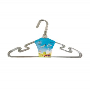 Σετ 10 μεταλλικές κρεμάστρες ρούχων 40cm 00402595