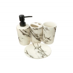 Σετ μπάνιου 4 τεμαχίων κεραμικά 00402619 Σετ μπάνιου 4 τεμαχίων κεραμικά 00402619