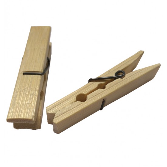 Σετ 20 ξύλινα μανταλάκια 6cm [00403072]