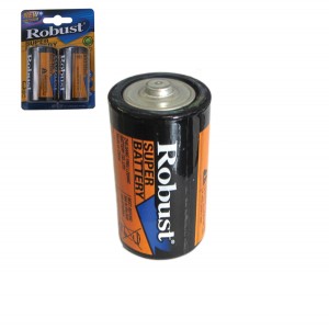 Συσκευασία 2 απλές μπαταρίες R20-D 00600006