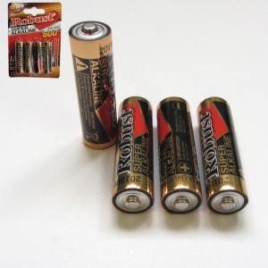 Συσκευασία 4 αλκαλικές μπαταρίες ΑΑ-R6 00600034