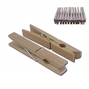 Σετ 24 ξύλινα μανταλάκια 7,2cm 00403070