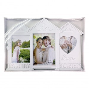 Πλαστική κορνίζα κολλάζ για 3 φωτογραφίες 10401254