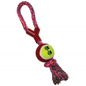 Παιχνίδι σκύλου μπάλα με σχοινί 10501554