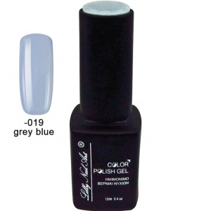Ημιμόνιμο τριφασικό μανό 12ml - Grey blue 40504008-019 Ημιμόνιμο τριφασικό μανό 12ml - Grey blue 40504008-019