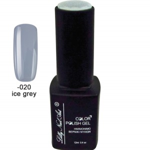 Ημιμόνιμο τριφασικό μανό 12ml - Ice grey 40504008-020 Ημιμόνιμο τριφασικό μανό 12ml - Ice grey 40504008-020