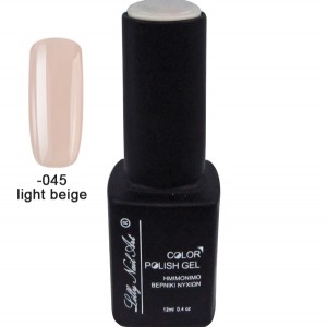 Ημιμόνιμο τριφασικό μανό 12ml - Light beige 40504008-045 Ημιμόνιμο τριφασικό μανό 12ml - Light beige 40504008-045