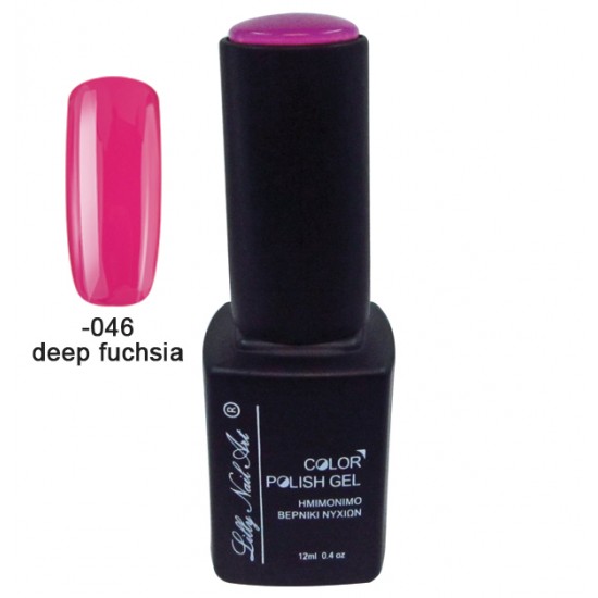 Ημιμόνιμο τριφασικό μανό 12ml - Deep fuchsia [40504008-046]