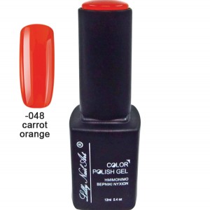 Ημιμόνιμο τριφασικό μανό 12ml - Carrot orange 40504008-048 Ημιμόνιμο τριφασικό μανό 12ml - Carrot orange 40504008-048