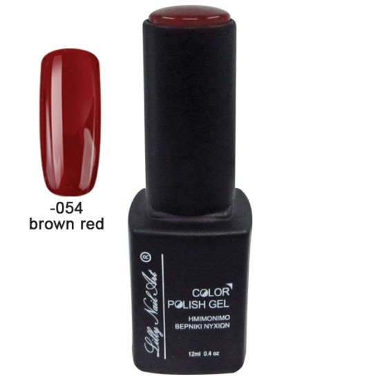 Ημιμόνιμο τριφασικό μανό 12ml - Brown red [40504008-054]