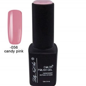 Ημιμόνιμο τριφασικό μανό 12ml - Candy pink 40504008-056 Ημιμόνιμο τριφασικό μανό 12ml - Candy pink 40504008-056
