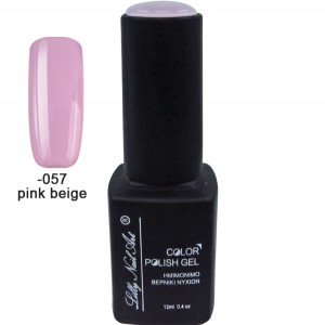 Ημιμόνιμο τριφασικό μανό 12ml - Pink beige 40504008-057 Ημιμόνιμο τριφασικό μανό 12ml - Pink beige 40504008-057