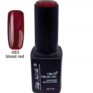Ημιμόνιμο τριφασικό μανό 12ml - Blood red 40504008-063