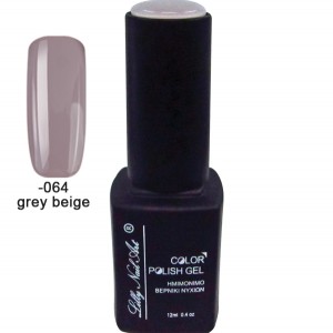 Ημιμόνιμο τριφασικό μανό 12ml - Grey beige 40504008-064 Ημιμόνιμο τριφασικό μανό 12ml - Grey beige 40504008-064