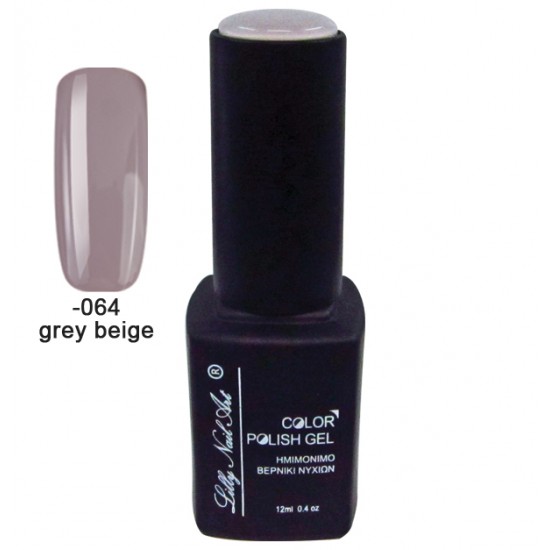 Ημιμόνιμο τριφασικό μανό 12ml - Grey beige [40504008-064]
