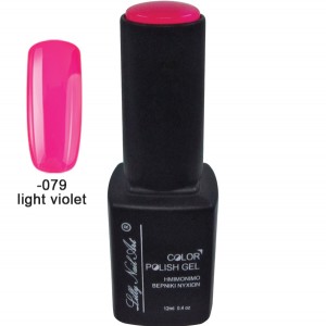 Ημιμόνιμο τριφασικό μανό 12ml - Light violet 40504008-079 Ημιμόνιμο τριφασικό μανό 12ml - Light violet 40504008-079