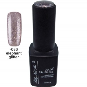 Ημιμόνιμο τριφασικό μανό 12ml - Elephant glitter 40504008-083 Ημιμόνιμο τριφασικό μανό 12ml - Elephant glitter 40504008-083