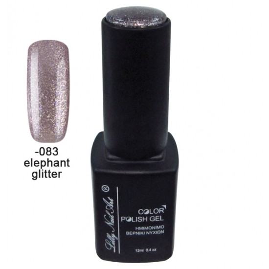 Ημιμόνιμο τριφασικό μανό 12ml - Elephant glitter [40504008-083]