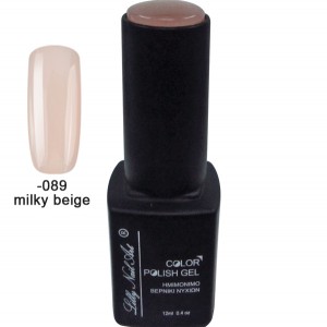 Ημιμόνιμο τριφασικό μανό 12ml - Milky beige (για γαλλικό) 40504008-089