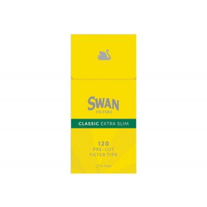 Swan φιλτράκια στριφτών τσιγάρων extra slim 120 10706007