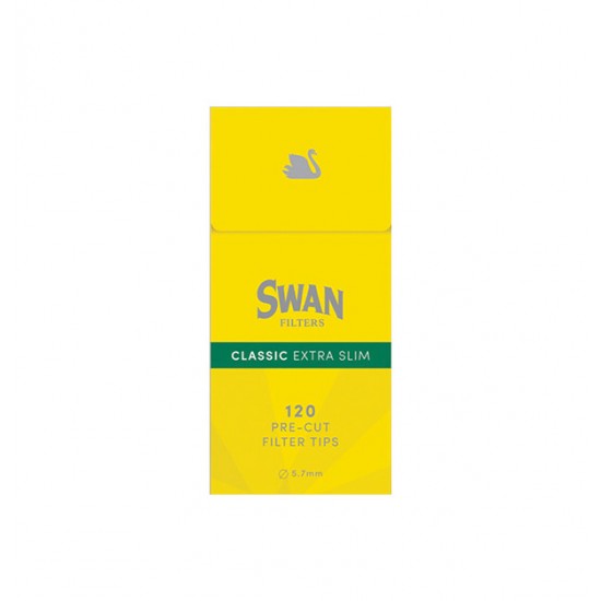 Swan φιλτράκια στριφτών τσιγάρων extra slim 150 [10706007]