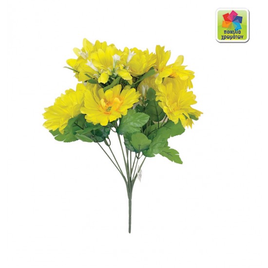 Μπουκετο λουλούδια πλαστικά 12άρι 10800142