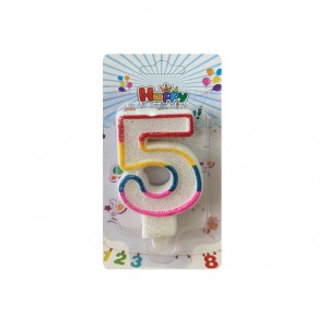 Κερί γενεθλίων αριθμός 5 10904023-5