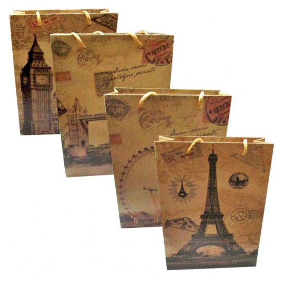 Χάρτινη τσάντα-σακούλα δώρου 42x31,5cm [11401235]