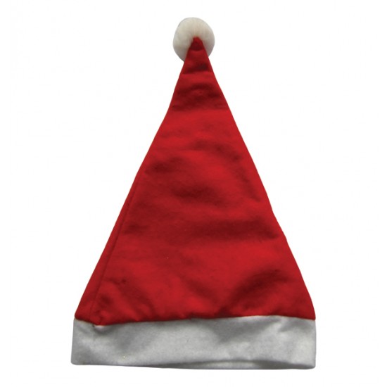 Χριστουγεννιάτικος  σκούφος  κόκκινος απλός [00000976]