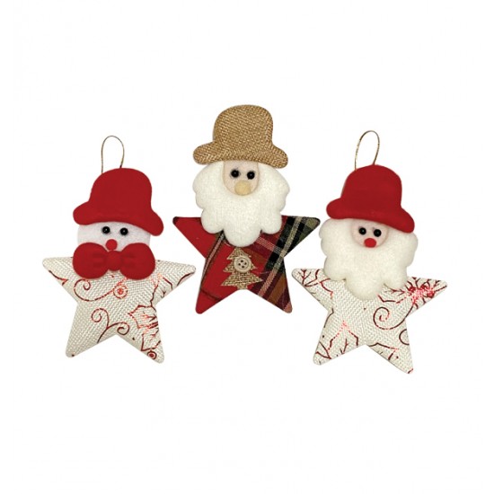 Κρεμαστό Χριστουγεννιάτικο στολίδι 13x9,5cm [00001159]