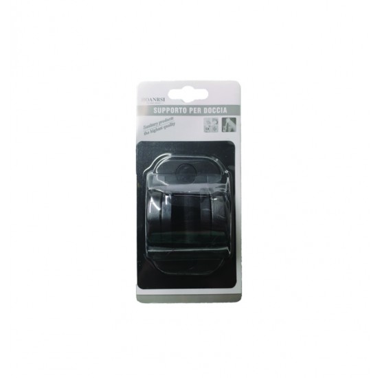 Βάση τοίχου για τηλέφωνο μπάνιου μαύρη 30601377