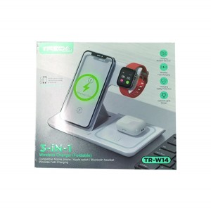 Treqa Αναδιπλώμενος ασύρματος φορτιστής TR-W14 30601383