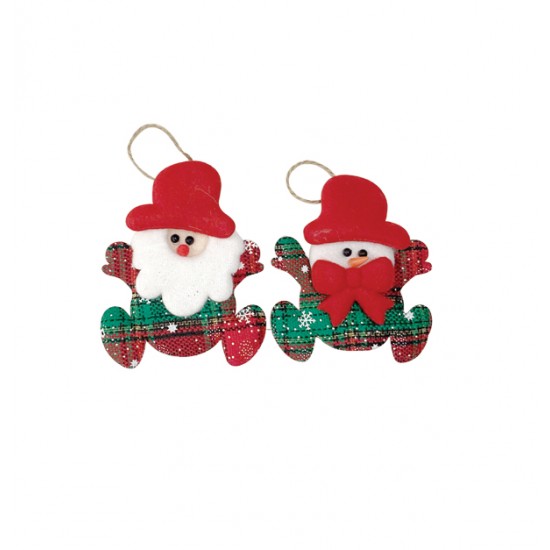 Χριστουγεννιάτικο λούτρινο κρεμαστό [00001215]