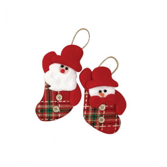 Χριστουγεννιάτικο λούτρινο κρεμαστό [00001217]