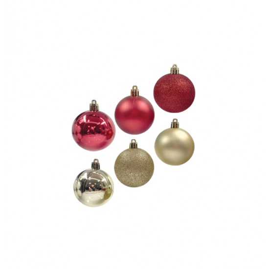 AG-00000919 - Σετ 12 Χριστουγεννιάτικες μπάλες φ3εκ 00000919 Σετ 12 Χριστουγεννιάτικες μπάλες φ3εκ 00000919