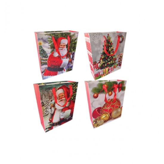 Χριστουγεννιάτικη σακούλα δώρου 53 x 43 00001614